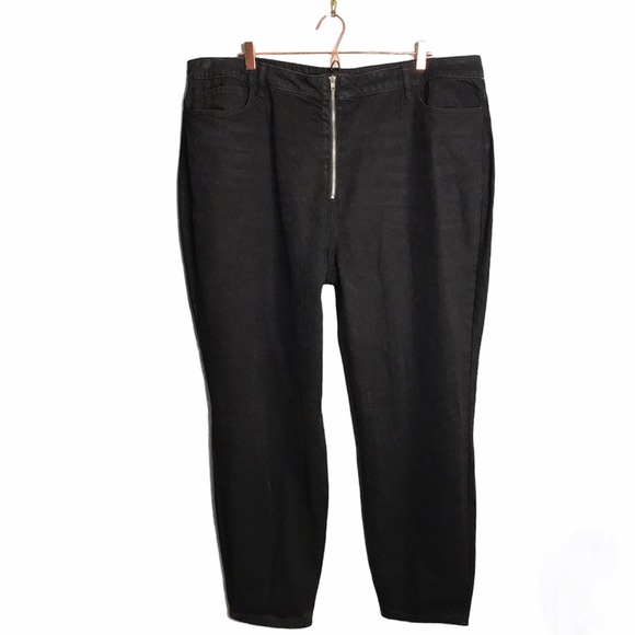 Forever 21 Plus | NEW Zip Fly Black Skinny Jeans - Picture 1 of 9